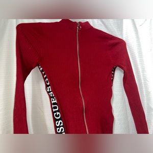 Red Long sleeve shirt